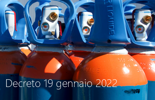 Decreto 19 gennaio 2022 Decreto 19 gennaio 2022
