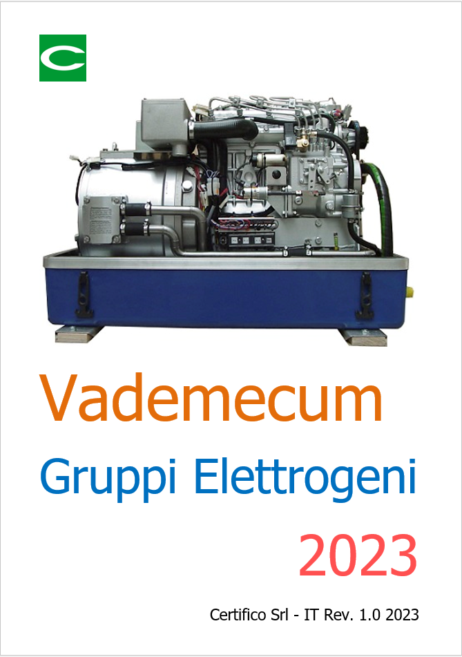 Vademecum gruppi elettrogeni 2023 Vademecum gruppi elettrogeni 2023