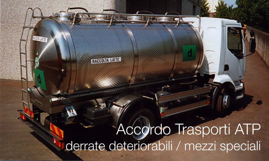 Accordo Trasporto ATP derrate deteriorabili ed ai mezzi speciali Accordo Trasporto ATP derrate deteriorabili ed ai mezzi speciali