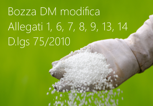 Bozza DM modifica Allegati 1 6 7 8 9 13 14 D lgs 75 2010 Bozza DM modifica Allegati 1 6 7 8 9 13 14 D lgs 75 2010