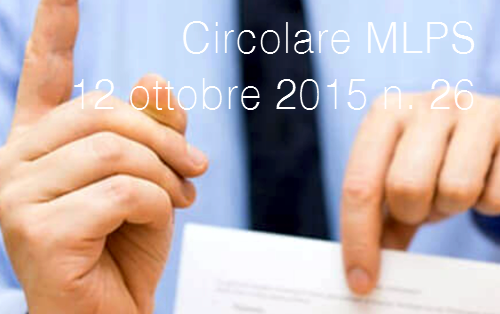 Circolare 26 2015 Circolare 26 2015