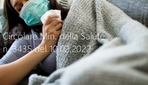 Circolare Min della Salute 3435 2022 Circolare Min della Salute 3435 2022