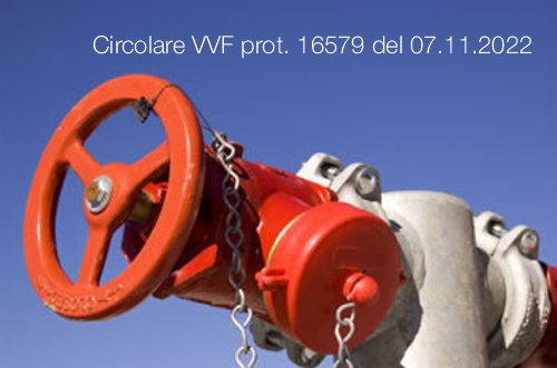 Circolare VVF prot 16579 del 07 11 2022 Circolare VVF prot 16579 del 07 11 2022