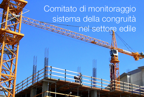 Comitato di monitoraggio sistema della congruit nel settore edile Comitato di monitoraggio sistema della congruit nel settore edile