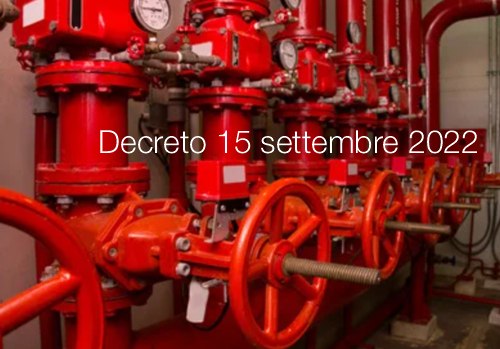 Decreto 15 settembre 2022 Decreto 15 settembre 2022