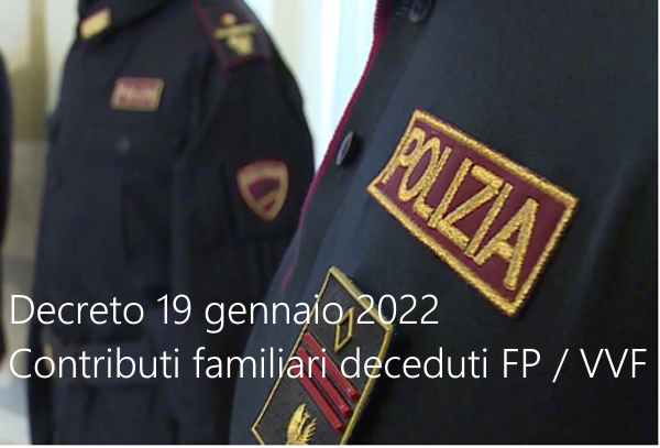 Decreto 19 gennaio 2022 Decreto 19 gennaio 2022
