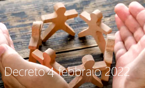 Decreto 4 Febbraio 2022 Decreto 4 Febbraio 2022