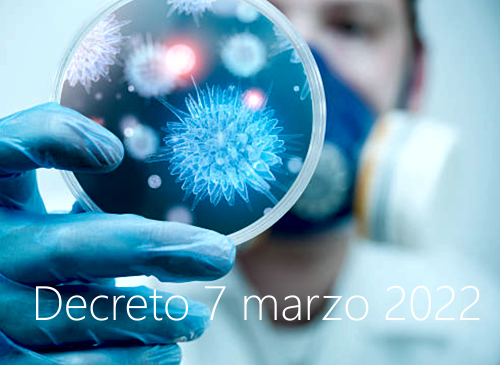 Decreto 7 marzo 2022 Decreto 7 marzo 2022