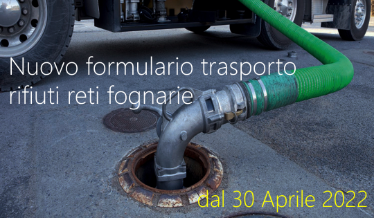 Deliberazione n 14 del 21 dicembre 2021 Nuovo formulario rifiuti reti fognarie Deliberazione n 14 del 21 dicembre 2021 Nuovo formulario rifiuti reti fognarie