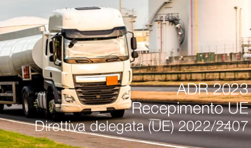 Direttiva delegata UE 2022 2407 Direttiva delegata UE 2022 2407