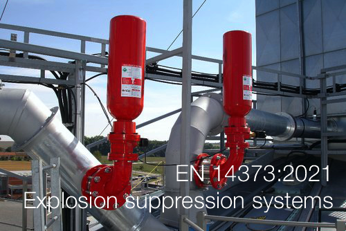 EN 14373 2021 Explosion suppression systems EN 14373 2021 Explosion suppression systems