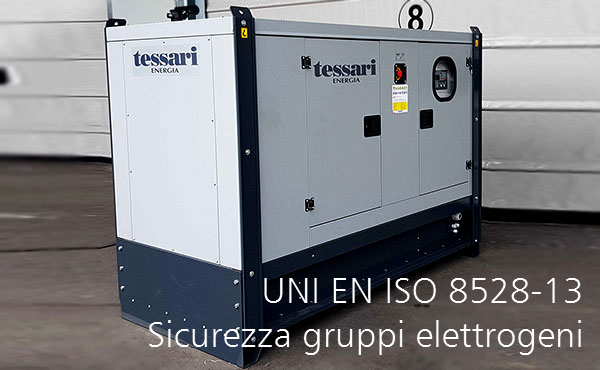 EN ISO 8528 13 Sicurezza Gruppi elettrogeni EN ISO 8528 13 Sicurezza Gruppi elettrogeni