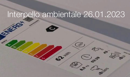 Interpello ambientale 26 01 2023 Interpello ambientale 26 01 2023