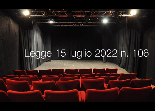 Legge 15 luglio 2022 n 106 Legge 15 luglio 2022 n 106