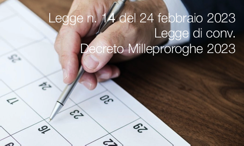 Legge 24 febbraio 2023 n 14 Legge 24 febbraio 2023 n 14