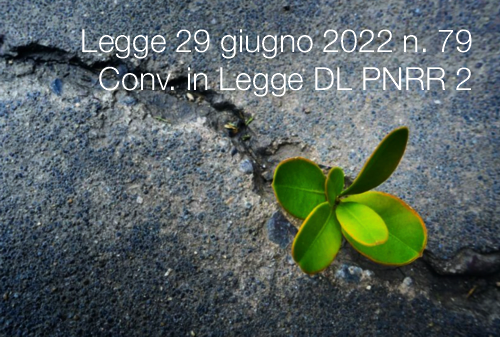 Legge 29 giugno 2022 n 79 Legge 29 giugno 2022 n 79