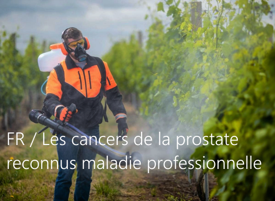 Les cancers de la prostate reconnus comme maladie professionnelle Les cancers de la prostate reconnus comme maladie professionnelle