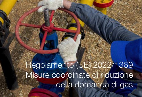 Misure coordinate di riduzione della domanda di gas Misure coordinate di riduzione della domanda di gas