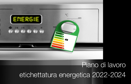 Piano di lavoro etichettatura energetica 2022 2024 Piano di lavoro etichettatura energetica 2022 2024