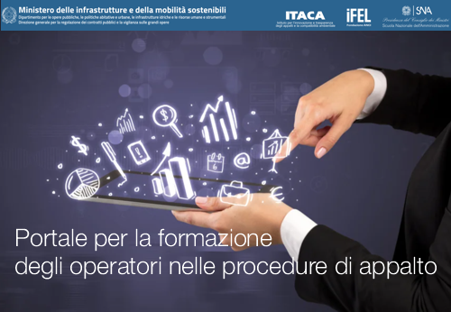 Portale per la formazione degli operatori nelle procedure di appalto Portale per la formazione degli operatori nelle procedure di appalto