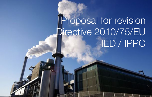 Proposal for revision Directive 2010 75 EU Proposal for revision Directive 2010 75 EU