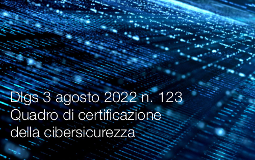 Quadro di certificazione della cibersicurezza Quadro di certificazione della cibersicurezza