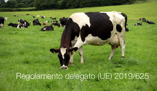 Regolamento delegato UE 2019 625 Regolamento delegato UE 2019 625