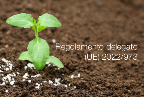 Regolamento delegato UE 2022 973 Regolamento delegato UE 2022 973