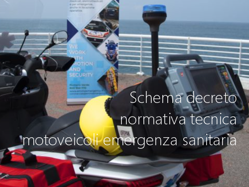 Schema decreto normativa tecnica motoveicoli emergenza sanitaria Schema decreto normativa tecnica motoveicoli emergenza sanitaria