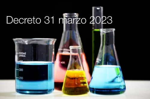 Decreto 31 marzo 2023 Decreto 31 marzo 2023