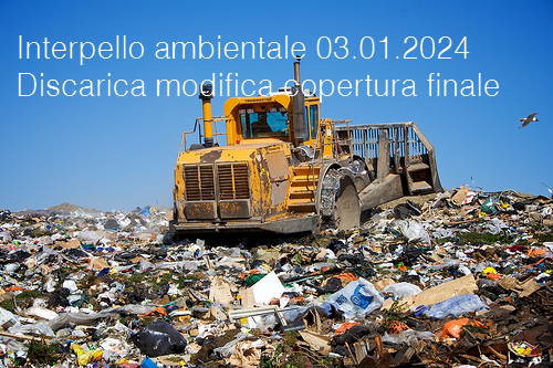 Interpello ambientale 03 01 2024 Interpello ambientale 03 01 2024