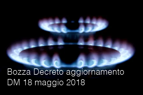 Bozza Decreto aggiornamento DM 18 maggio 2018 Bozza Decreto aggiornamento DM 18 maggio 2018