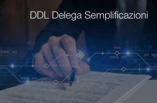 DDL Delega Semplificazioni DDL Delega Semplificazioni