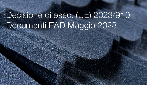 Decisione di esecuzione UE 2023 910 Documenti EAD Maggio 2023 Decisione di esecuzione UE 2023 910 Documenti EAD Maggio 2023