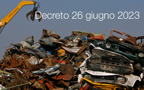 Decreto 26 giugno 2023 Decreto 26 giugno 2023