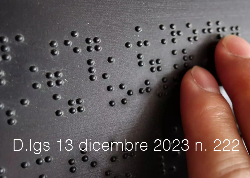 Decreto Legislativo 13 dicembre 2023 n 222 Decreto Legislativo 13 dicembre 2023 n 222
