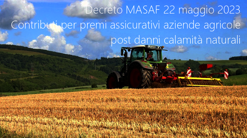 Decreto MASAF 22 maggio 2023 Decreto MASAF 22 maggio 2023