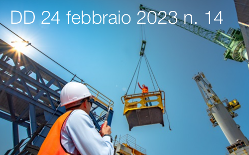 Decreto direttoriale 24 febbraio 2023 n 14 Decreto direttoriale 24 febbraio 2023 n 14