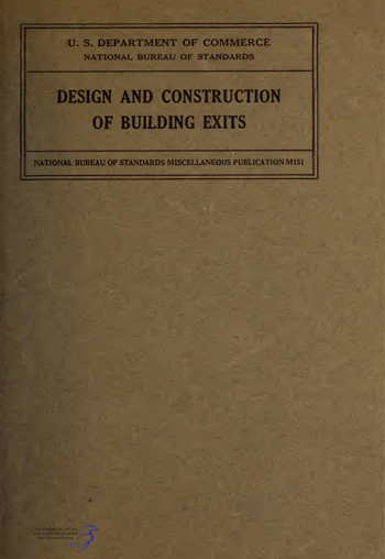 Design and Construction of building exits Design and Construction of building exits