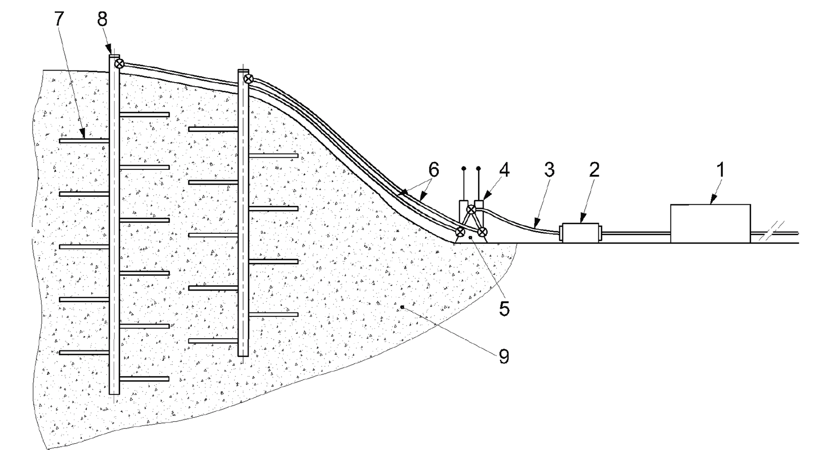 Figura 1 Impianto biogas di discarica Figura 1 Impianto biogas di discarica
