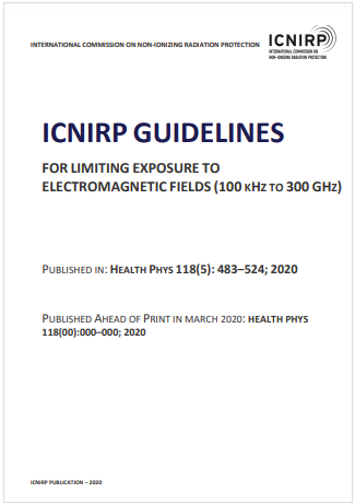 Guidelines for Limiting Exposure to Electromagnetic Fields 100 kHz to 300 GHz Guidelines for Limiting Exposure to Electromagnetic Fields 100 kHz to 300 GHz
