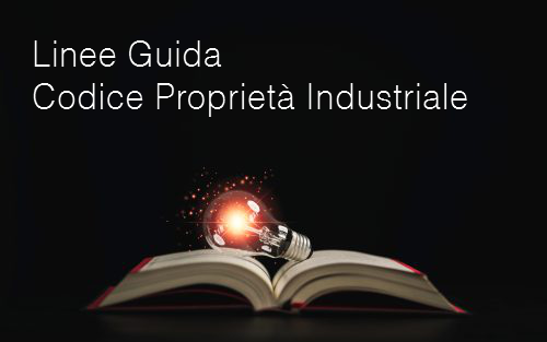 Linee Guida Codice Propriet Industriale Linee Guida Codice Propriet Industriale