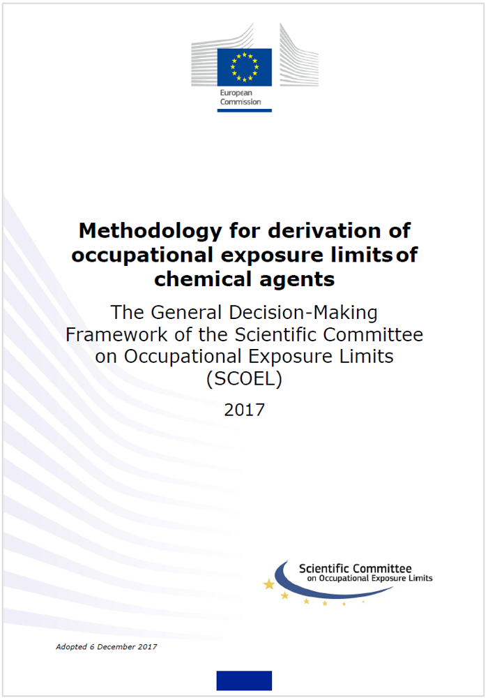 Metodologia per la Derivazione dei Limiti di Esposizione Professionale SCOEL 2017 Metodologia per la Derivazione dei Limiti di Esposizione Professionale SCOEL 2017
