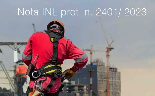 Nota INL prot n 2401 del 20 dicembre 2023 Nota INL prot n 2401 del 20 dicembre 2023