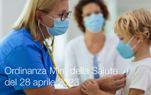 Ordinanza Ministero della Salute del 28 aprile 2023 Ordinanza Ministero della Salute del 28 aprile 2023