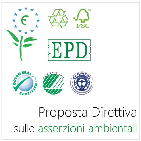 Proposta Direttiva sulle asserzioni ambientali Proposta Direttiva sulle asserzioni ambientali