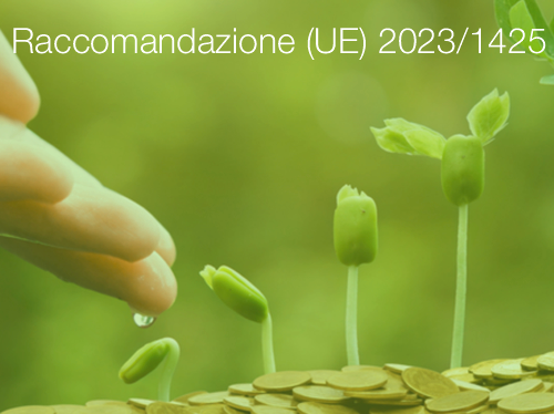 Raccomandazione UE 2023 1425 Raccomandazione UE 2023 1425