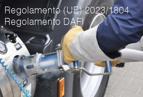 Regolamento UE 2023 1804 Regolamento DAFI Regolamento UE 2023 1804 Regolamento DAFI