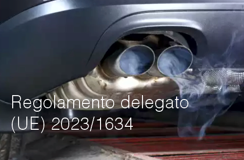 Regolamento delegato UE 2023 1634 Regolamento delegato UE 2023 1634