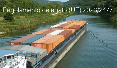 Regolamento delegato UE 2023 2477 Regolamento delegato UE 2023 2477